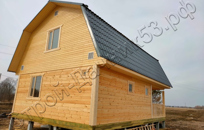 3 Брусовая баня  Б-34, 9х6м, 94,5 М², Рязанская область, Рязанский район, деревня Шелудино-1. (2)